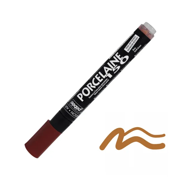 ΜΑΡΚΑΔΟΡΟΣ ΠΟΡΣΕΛΑΝΗΣ ΜΕ ΒΑΣΗ ΤΟ ΝΕΡΟ Earth Brown 1,2mm PORCELAIN 150