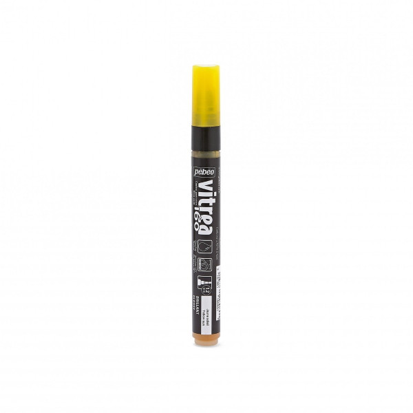 ΜΑΡΚΑΔΟΡΟΣ ΓΥΑΛΙΟΥ ΜΕ ΒΑΣΗ ΤΟ ΝΕΡΟ Glossy Sun Yellow 1,2mm VITREA