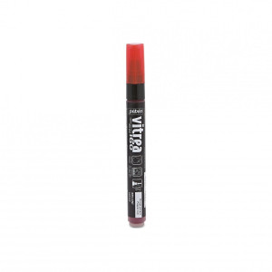 ΜΑΡΚΑΔΟΡΟΣ ΓΥΑΛΙΟΥ ΜΕ ΒΑΣΗ ΤΟ ΝΕΡΟ Glossy Pepper Red 1,2mm VITREA