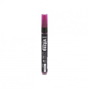 ΜΑΡΚΑΔΟΡΟΣ ΓΥΑΛΙΟΥ ΜΕ ΒΑΣΗ ΤΟ ΝΕΡΟ Glossy Bengal Pink 1,2mm VITREA