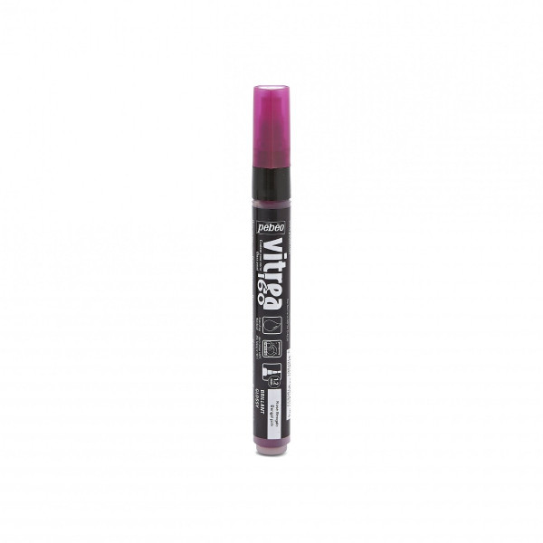 ΜΑΡΚΑΔΟΡΟΣ ΓΥΑΛΙΟΥ ΜΕ ΒΑΣΗ ΤΟ ΝΕΡΟ Glossy Bengal Pink 1,2mm VITREA