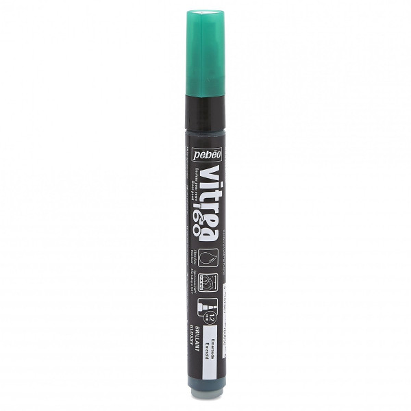 ΜΑΡΚΑΔΟΡΟΣ ΓΥΑΛΙΟΥ ΜΕ ΒΑΣΗ ΤΟ ΝΕΡΟ Glossy Emerald 1,2mm VITREA