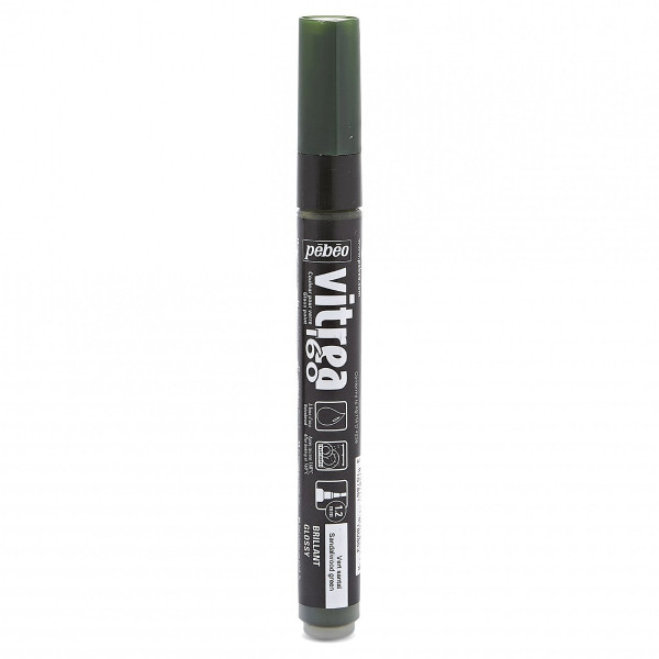 ΜΑΡΚΑΔΟΡΟΣ ΓΥΑΛΙΟΥ ΜΕ ΒΑΣΗ ΤΟ ΝΕΡΟ Glossy Sandalwood 1,2mm VITREA