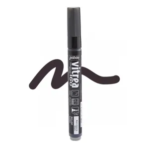 ΜΑΡΚΑΔΟΡΟΣ ΓΥΑΛΙΟΥ ΜΕ ΒΑΣΗ ΤΟ ΝΕΡΟ Glossy Ink Black 1,2mm VITREA ΜΑΡΚΑΔΟΡΟΣ ΓΥΑΛΙΟΥ ΜΕ ΒΑΣΗ ΤΟ ΝΕΡΟ Glossy Ink Black 1,2mm VITREA