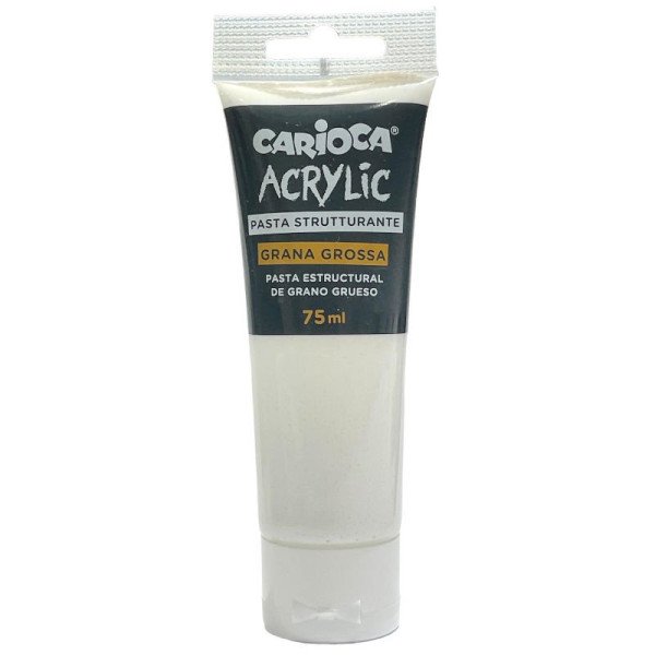 ΠΑΣΤΑ ΑΚΡΥΛΙΚΗ CARIOCA 75ML GRANA FINE