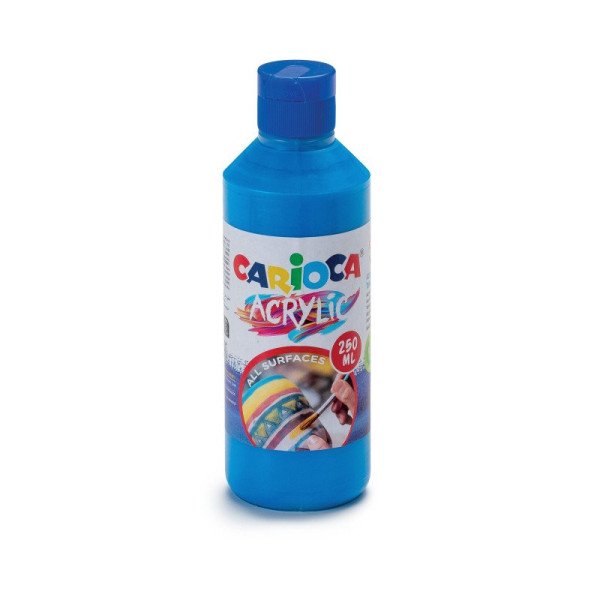 ΑΚΡΥΛΙΚΑ CARIOCA 250ml PRIMARY BLUE
