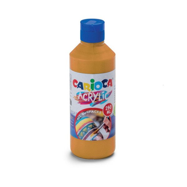 ΑΚΡΥΛΙΚΑ CARIOCA 250ml GOLD