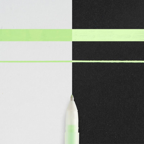 ΣΤΥΛΟ GELLY ROLL MOONLIGHT FLUO GREEN  SAKURA