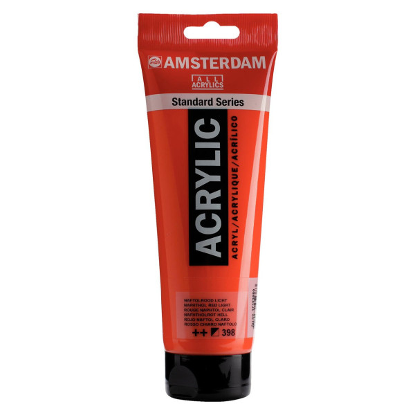 ΑΚΡΥΛΙΚΟ AMSTERDAM 250ml No.398 Naphthol Red Light