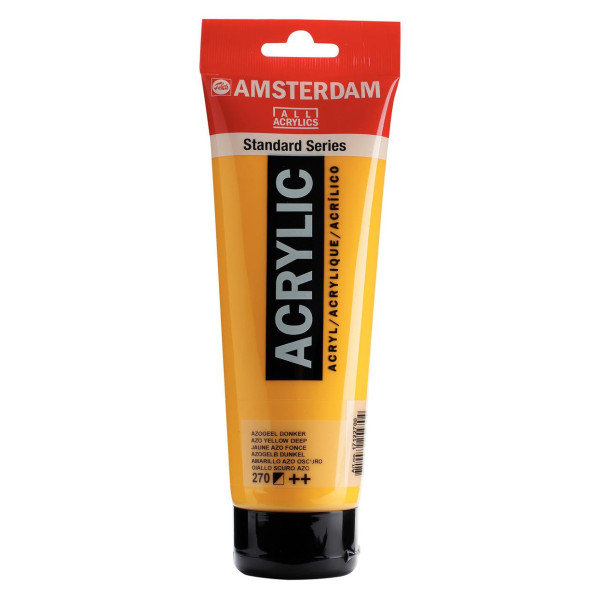 ΑΚΡΥΛΙΚΟ AMSTERDAM 250ml No.270 Azo Yellow Deep