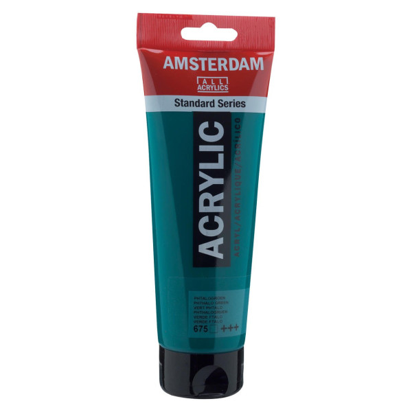 ΑΚΡΥΛΙΚΟ AMSTERDAM 250ml No.675 Phthalo Green