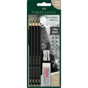 ΣΕΤ PITT GRAPHITE MATT FABER CASTELL