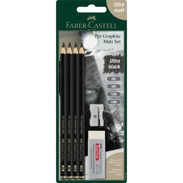 ΣΕΤ PITT GRAPHITE MATT FABER CASTELL