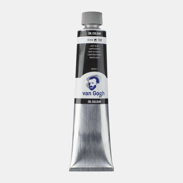 ΛΑΔΙΑ VAN GOGH S1 200ml No.702 Lamp Black