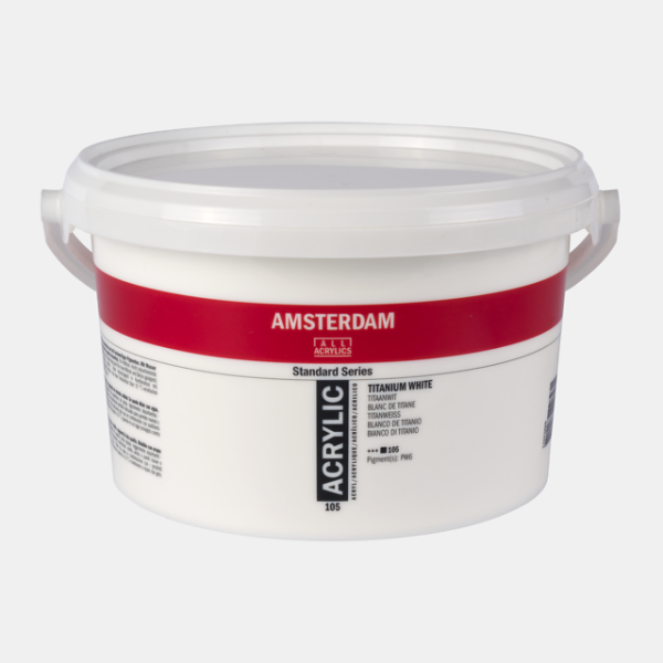 ΑΚΡΥΛΙΚΟ AMSTERDAM 2,5L No.105 Titanium White