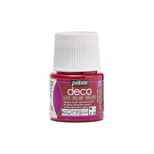 DECO GLOSS 45ml VELVET RED