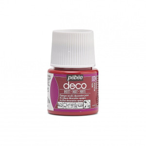 DECO MATT 45ml RED DECO MATT 45ml RED