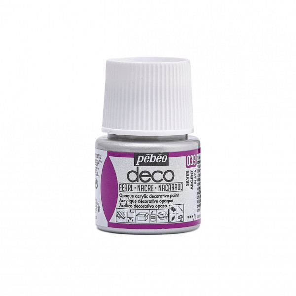 DECO PEARL 45ml SILVER