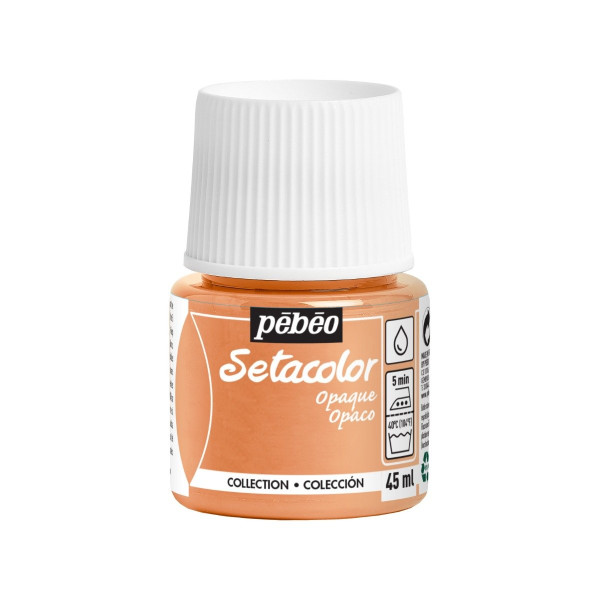 ΧΡΩΜΑ ΥΦΑΣΜΑΤΟΣ SETACOLOR OPAQUE 45ml Orange Peach
