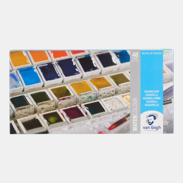 ΣΕΤ WATERCOLOUR ΣΕ ΜΕΤΑΛΛΙΚΗ ΘΗΚΗ VAN GOGH 48 ΧΡΩΜΑΤΩΝ