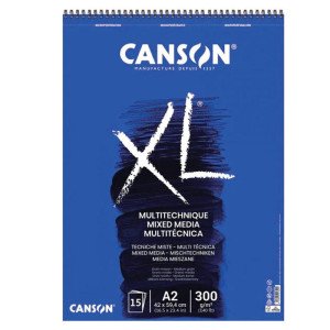 ΜΠΛΟΚ ΣΠΙΡΑΛ CANSON XL MIX MEDIA A2 300GR 15Φ ΜΠΛΟΚ ΣΠΙΡΑΛ CANSON XL MIX MEDIA A2 300GR 15Φ