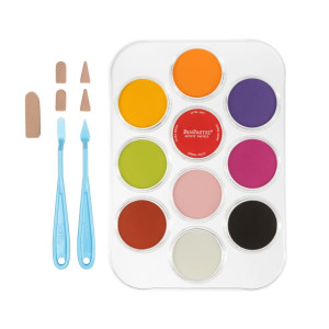 10 - SUSAN'S GARDEN FLOWER COLORING 1 SET PANPASTEL