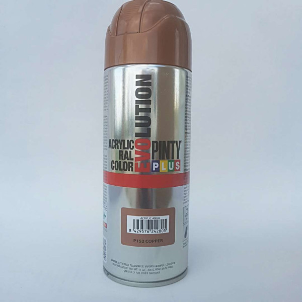ΣΠΡΕΪ ΑΚΡΥΛΙΚΟ ΧΡΩΜΑ  ΜΠΡΟΝΖΕ PINTY PLUSON 400ML