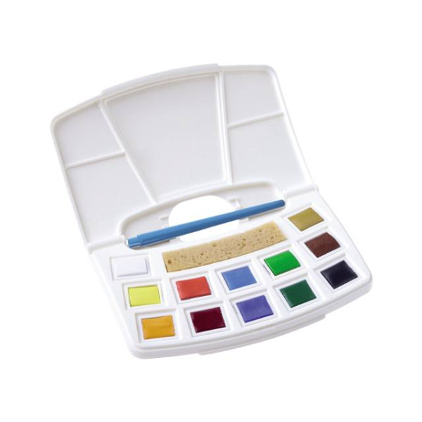 WATERCOLOUR  POCKET BOX ART CREATION  12TEM ΣΕ ΚΑΣΕΤΙΝΑ