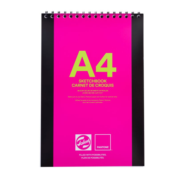 TALENS PANTONE SKETCHBOOK A4 (21 X 29.7 CM / 8.3 X 11.7), 30 SHEETS