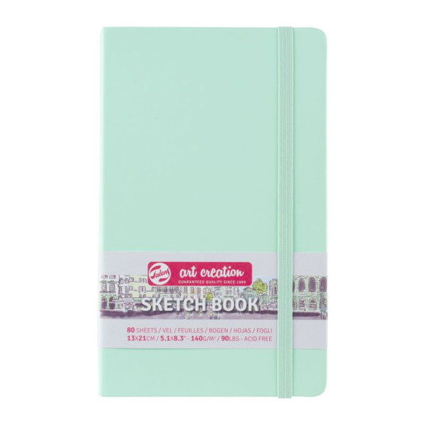ΜΠΛΟΚ ΣΧΕΔΙΟΥ FRESH MINT 13Χ21 80Φ 140GR SKETCH BOOK TALENS ART CREATION
