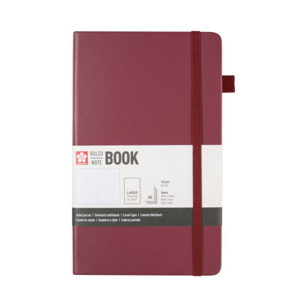ΜΠΛΟΚ SAKURA 13X21CM  RULED NOTEBOOK  MULBERRY