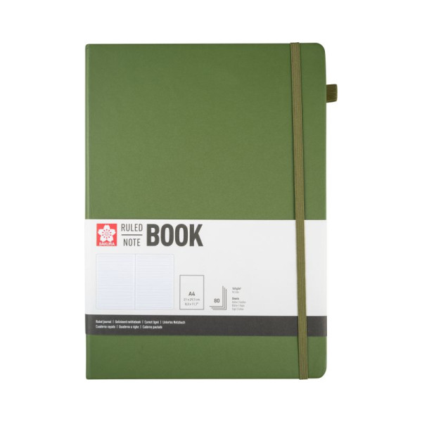ΜΠΛΟΚ SAKURA 21X30CM  RULED NOTEBOOK  PINE NEEDLE