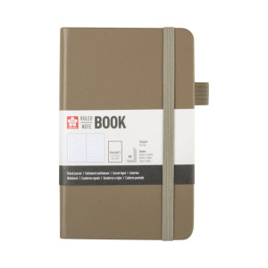 ΜΠΛΟΚ SAKURA 9X14CM  RULED NOTEBOOK  CINDER