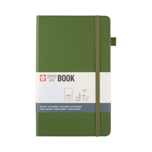 ΜΠΛΟΚ SAKURA 13Χ21CM  SQUARED NOTEBOOK PINE  NEEDLE