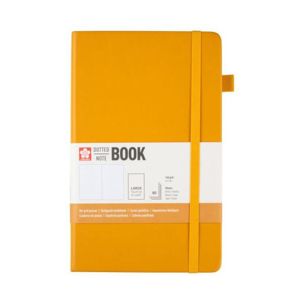 ΜΠΛΟΚ SAKURA 13X21CM  DOTTED NOTEBOOK  JAPANESE KERRIA