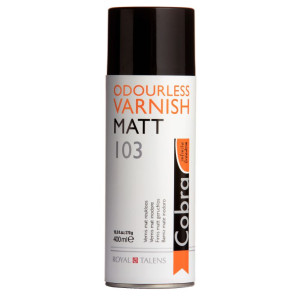 ΒΕΡΝΙΚΙ ΑΟΣΜΟ MATT 400ml ΣΕ ΣΠΡΕΪ ΓΙΑ ΛΑΔΙ COBRA WATER MIXABLE