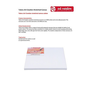 ΚΑΜΒΑΣ ART CREATION 50X100 ΣΕ ΤΕΛΑΡΟ ΖΩΓΡΑΦΙΚΗΣ ΒΑΜΒΑΚΕΡΟΣ