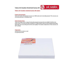 ΚΑΜΒΑΣ 3D ART CREATION 50X50 ΣΕ ΤΕΛΑΡΟ ΖΩΓΡΑΦΙΚΗΣ ΒΑΜΒΑΚΕΡΟΣ