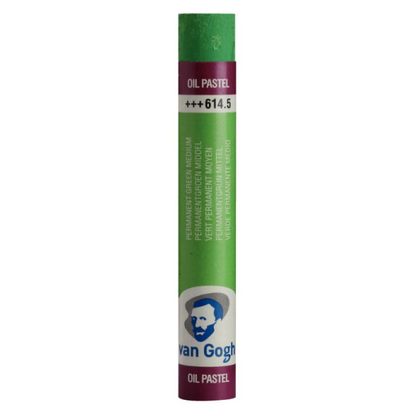 ΛΑΔΟΠΑΣΤΕΛ OIL PASTEL VAN GOGH 614,5 PERM.GREEN MED