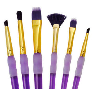 ΠΙΝΕΛΟ KIDS CHOICE ΣΕΤ 6 ΤΕΜΑΧΙΩΝ ΑΚΡΥΛΙΚΟ-ΛΑΔΙ-ΑΚΟΥΑΡΕΛΑΣ