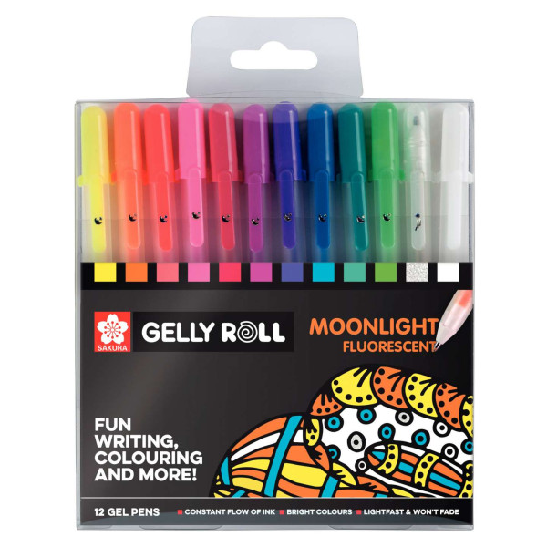 ΜΑΡΚΑΔΟΡΟΙ GELLY ROLL MOONLIGHT 12 ΧΡΩΜΑΤΑ