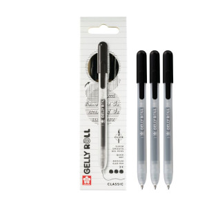 ΜΑΡΚΑΔΟΡΟΙ GELLY ROLL CLASSIC SET 3 BLACK