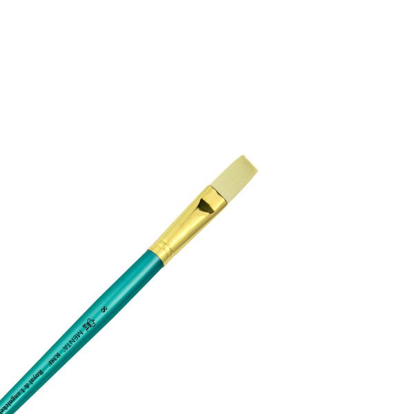ΠΙΝΕΛΟ MENTA SYNTHETIC WHITE ΠΛΑΚΕ R38F-8