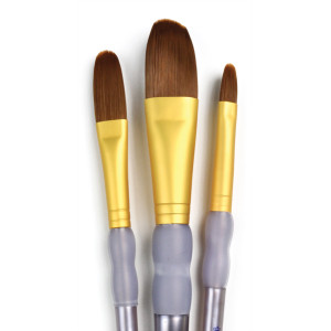 ΠΙΝΕΛΟ ΓΛΩΣΣΑ ΓΑΤΑΣ ΣΕΤ 3 ΤΕΜΑΧΙΩΝ ΑΚΡΥΛΙΚΟ-ΛΑΔΙ-ΑΚΟΥΑΡΕΛΑ RCC 245