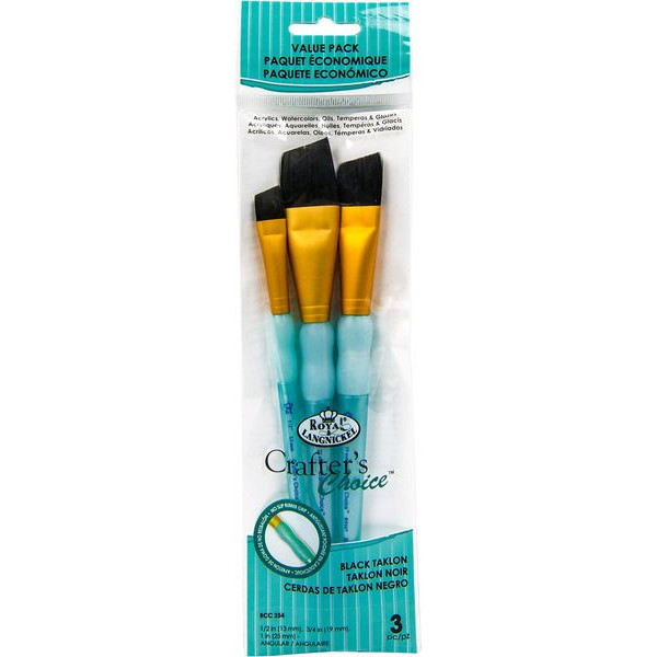 ΠΙΝΕΛΟ ΣΕΤ 3 ΤΕΜΑΧΙΩΝ ΛΟΞΟ RCC 254 BLACK