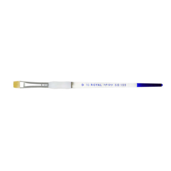 ΠΙΝΕΛΟ ΚΟΝΤΟ Νο 10 SOFTGRIP ΑΚΡΥΛΙΚΟ-ΛΑΔΙ-ΑΚΟΥΑΡΕΛΑ SG155-10