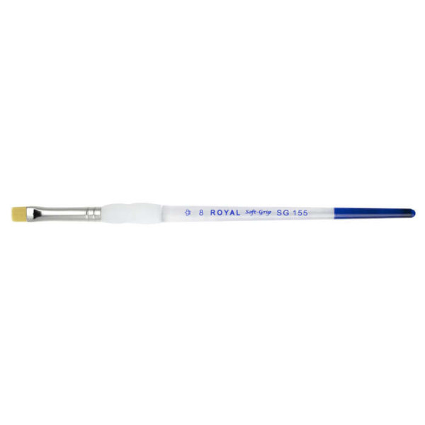 ΠΙΝΕΛΟ ΚΟΝΤΟ Νο 8 SOFTGRIP ΑΚΡΥΛΙΚΟ-ΛΑΔΙ-ΑΚΟΥΑΡΕΛΑ SG155-8