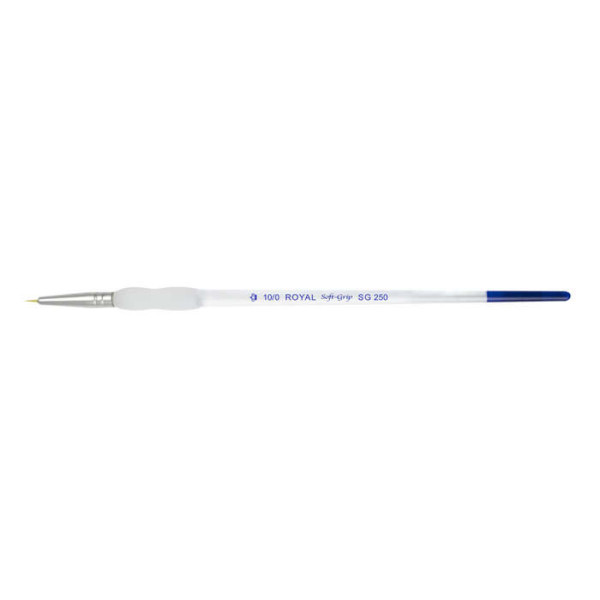 ΠΙΝΕΛΟ ΣΤΡΟΓΓΥΛΟ Νο10/0 SOFTGRIP ΑΚΡΥΛΙΚΟ-ΛΑΔΙ-ΑΚΟΥΑΡΕΛΑ SG250