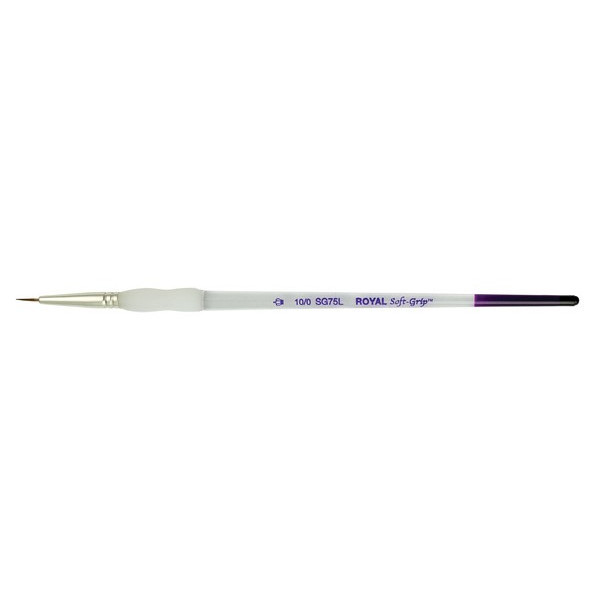 ΠΙΝΕΛΟ Νο 10/0 SOFTGRIP ΑΚΡΥΛΙΚΟ-ΛΑΔΙ-ΑΚΟΥΑΡΕΛΑ SG75L-10/0