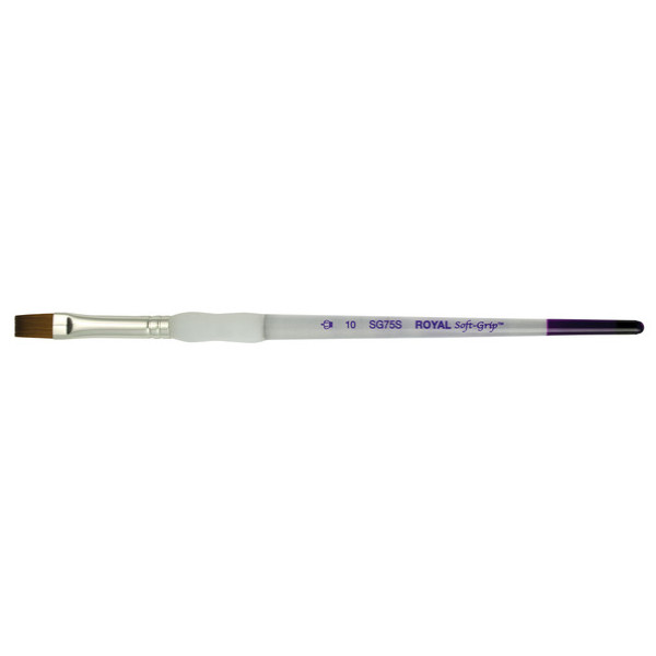 ΠΙΝΕΛΟ ΠΛΑΚΕ Νο 10 SOFTGRIP ΑΚΡΥΛΙΚΟ-ΛΑΔΙ-ΑΚΟΥΑΡΕΛΑ SG75S-10